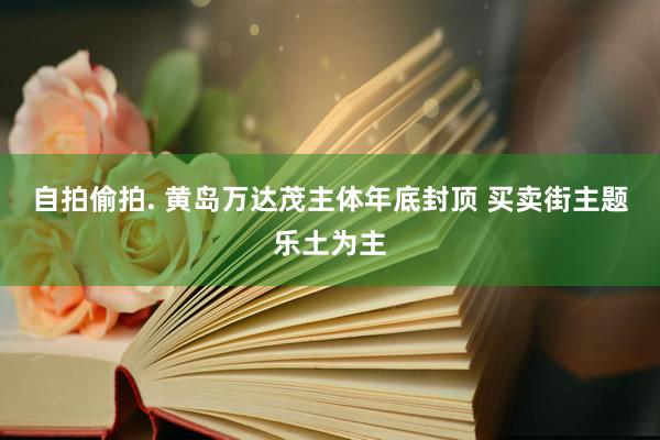 自拍偷拍. 黄岛万达茂主体年底封顶 买卖街主题乐土为主